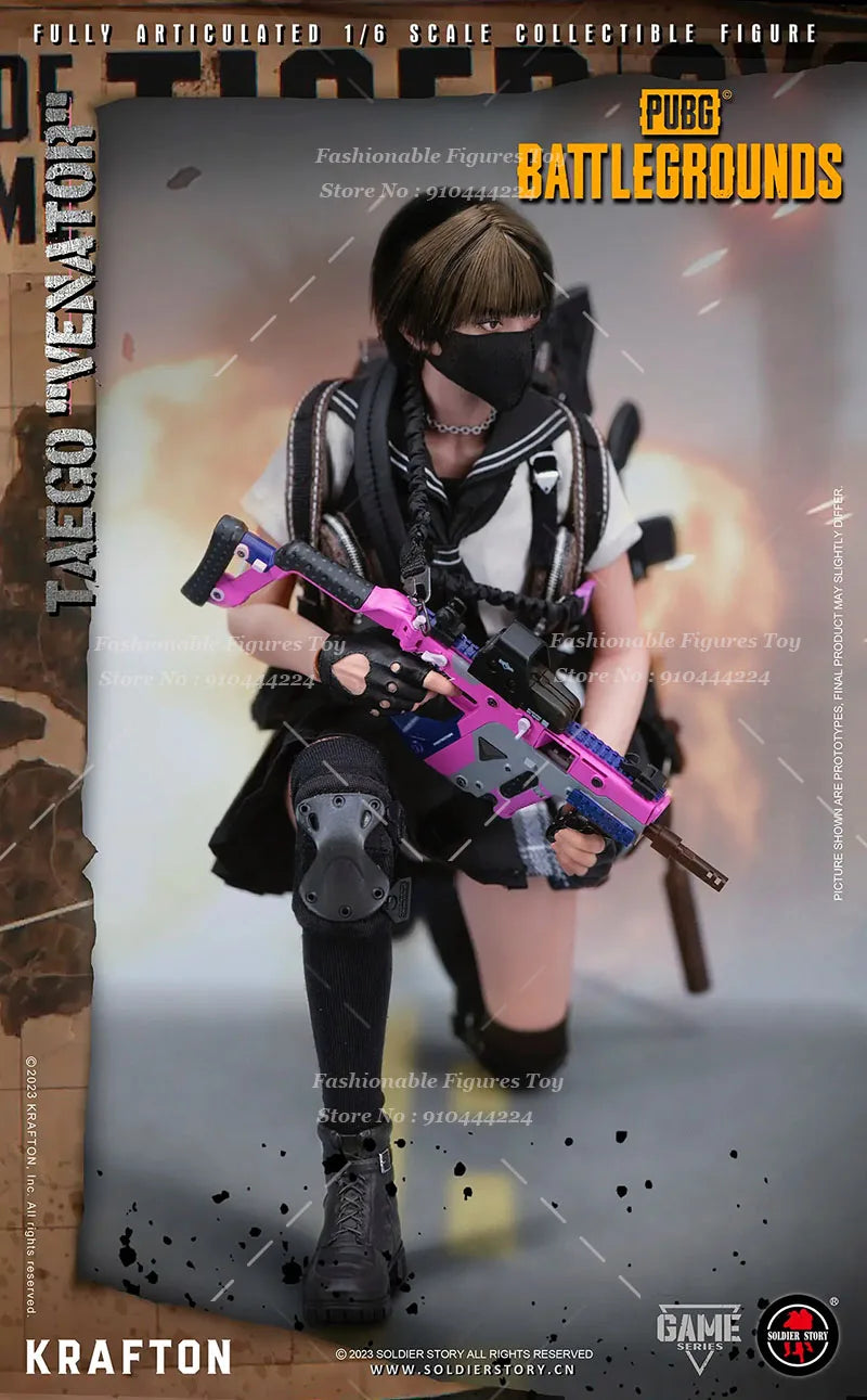 SoldierStory SSG-007 1/6 Scale Collectible Figure Venator Fighting Girl Full Set 12 Inch Women Solider Action Figure Body
