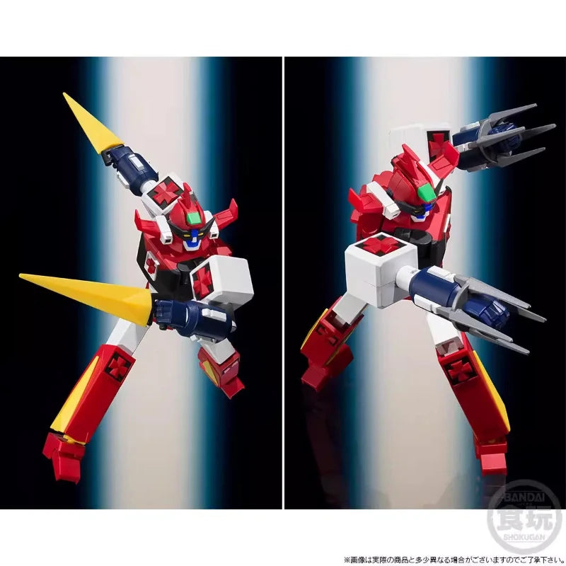 Bandai Smp Future Robot Daltanious Shokugan Cross-In Special Edition Collectible Assembled Robot Model Kit Anime Peripheral Gift