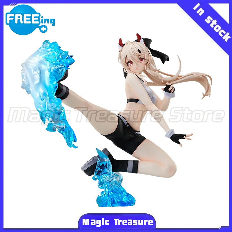 【MT】FREEing UnionCreative Azur Lane Ayanami Jumping Flying Kick 1/7 Scale Figures Anime Ornaments Collection Toy