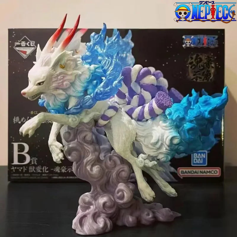 Bandai Original Ichiban KUJI One Piece Kaidou Monkey D. Luffy Roronoa Zoro Anime Modellfigur Sammlerstück Weihnachtsgeschenk
