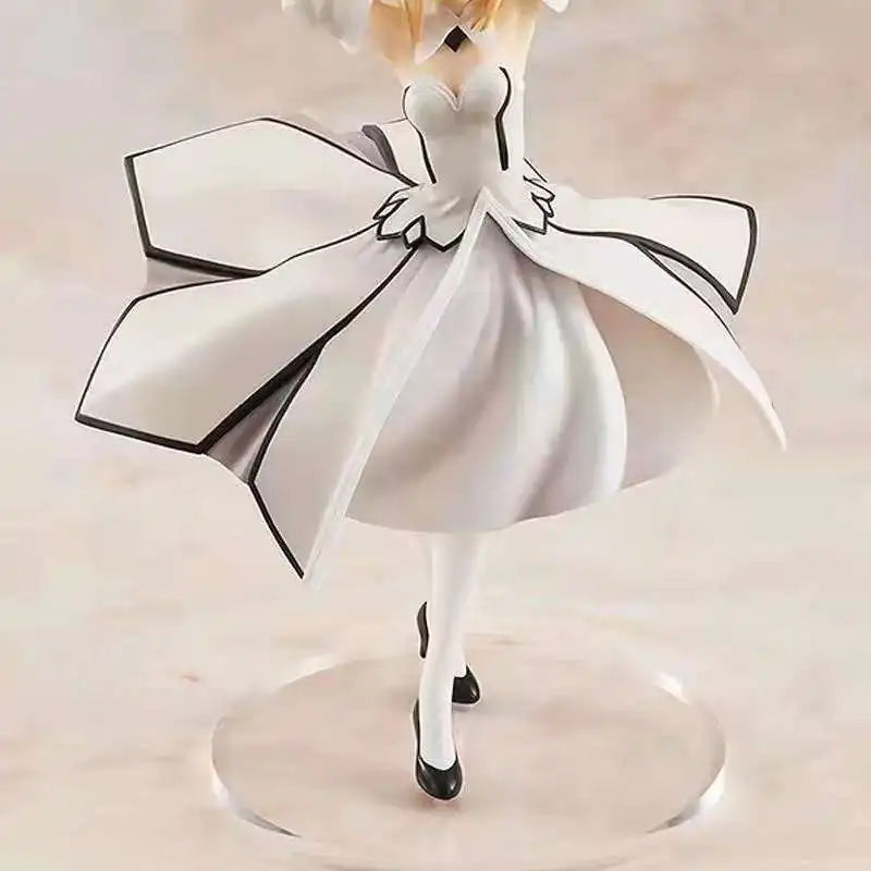 Bewegliche Anime-Figur Fate Stay Night Saber Altria Pendragon Modell Spielzeug Geschenk für Sammler Geburtstag