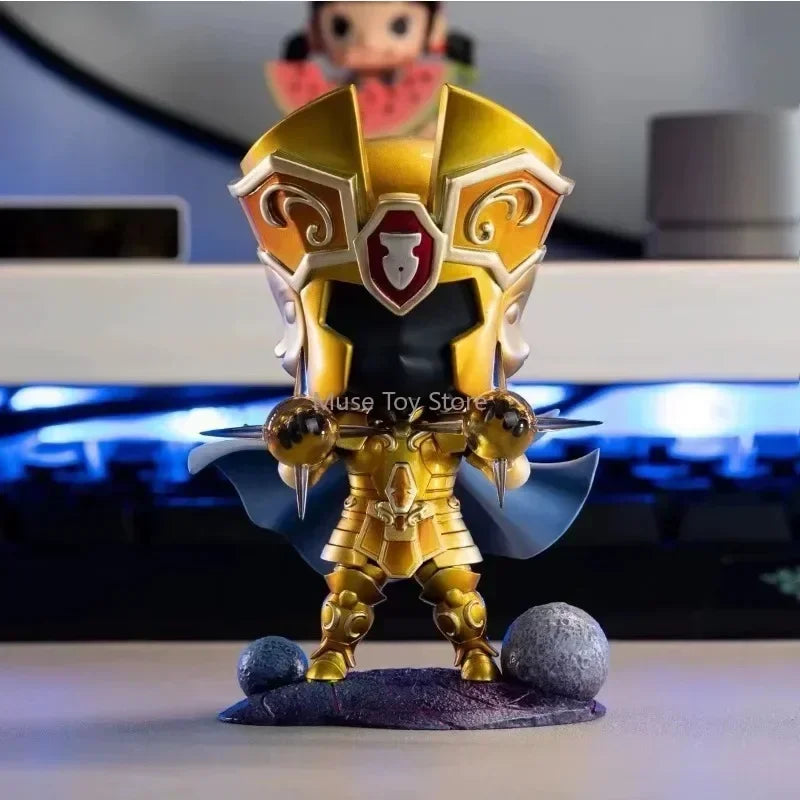 FOC GK Mini Saint Seiya Myth Cloth BOX Knights of The Zodiac 12 Constellation Box Gift Action Figure Model Toy Resin Q Statue