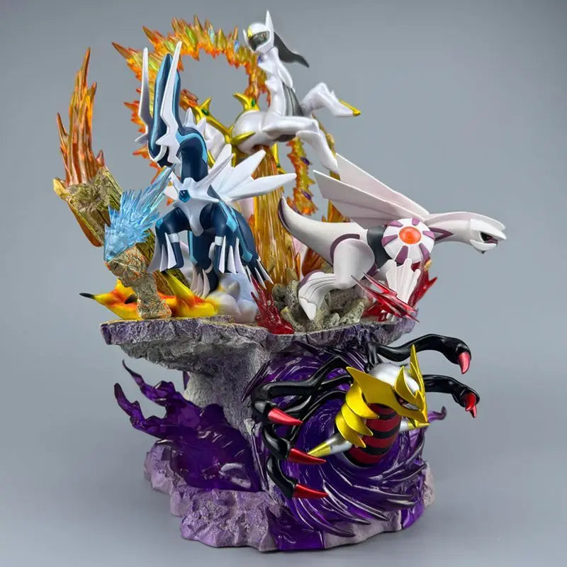 【IN STOCK】HX stuido 37cm Pokemon ﻿Ppap Four Legendary Beasts Set Figure With Light Anime Figures Collection Model Toys Gifts