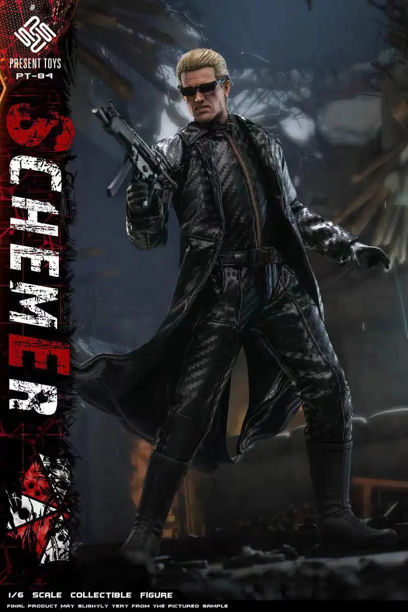 【MT】PRESENT TOYS PT-SP84 SCHEMER Wesker 1/6 Action Figure Model Toy