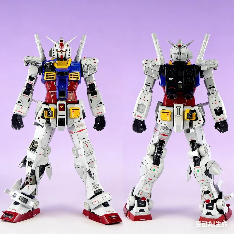 Daban PGU 1/60 RX-78-2 YuanZu 2.0 Assembly Model Kit Transformable Armor Mecha Action Figure Collectible Toy Desktop Decor Gift