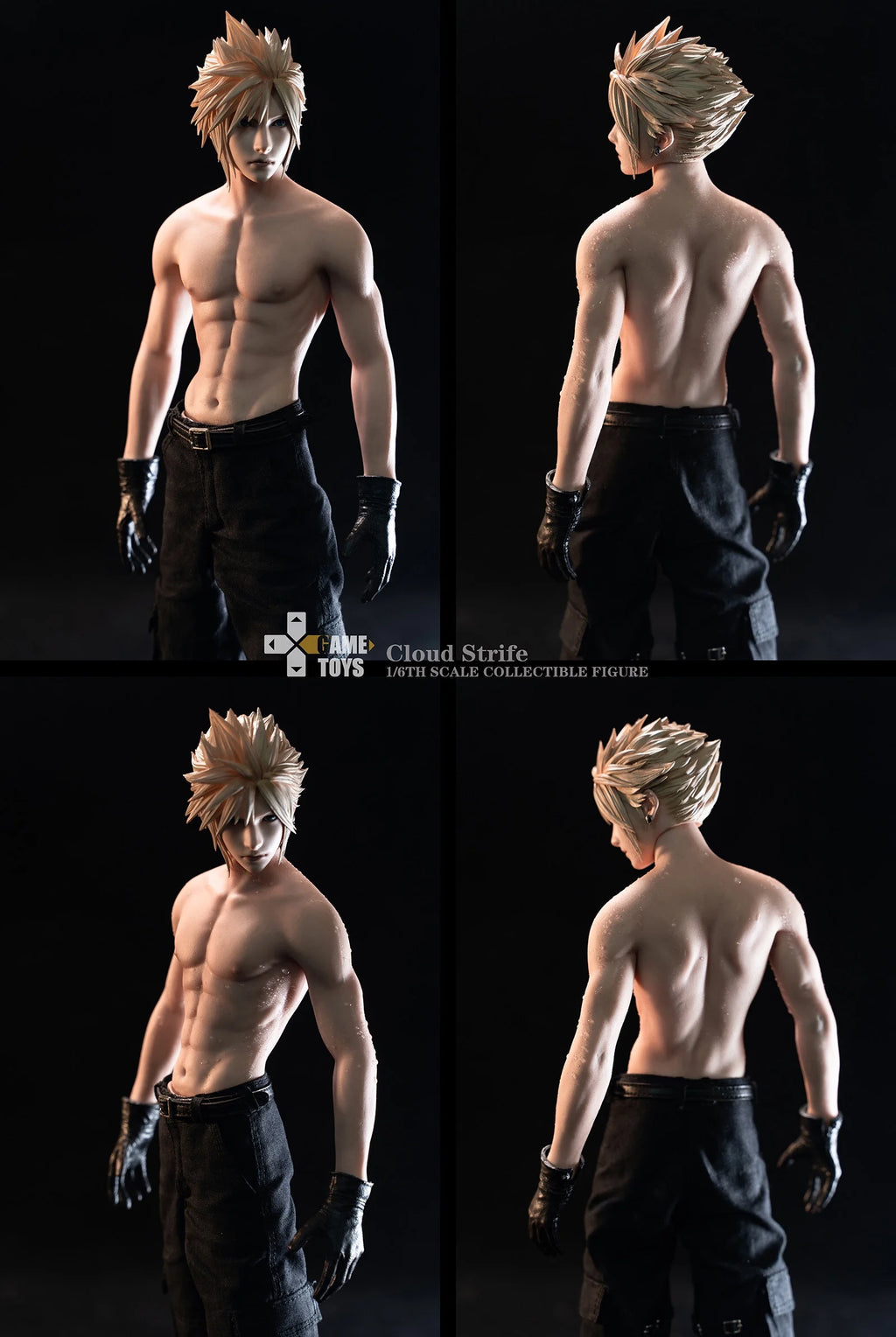 Original  FF7 AC Game toys GT-006A 1/6 Cloud Strife 1/6 Action Figure About 32CM
