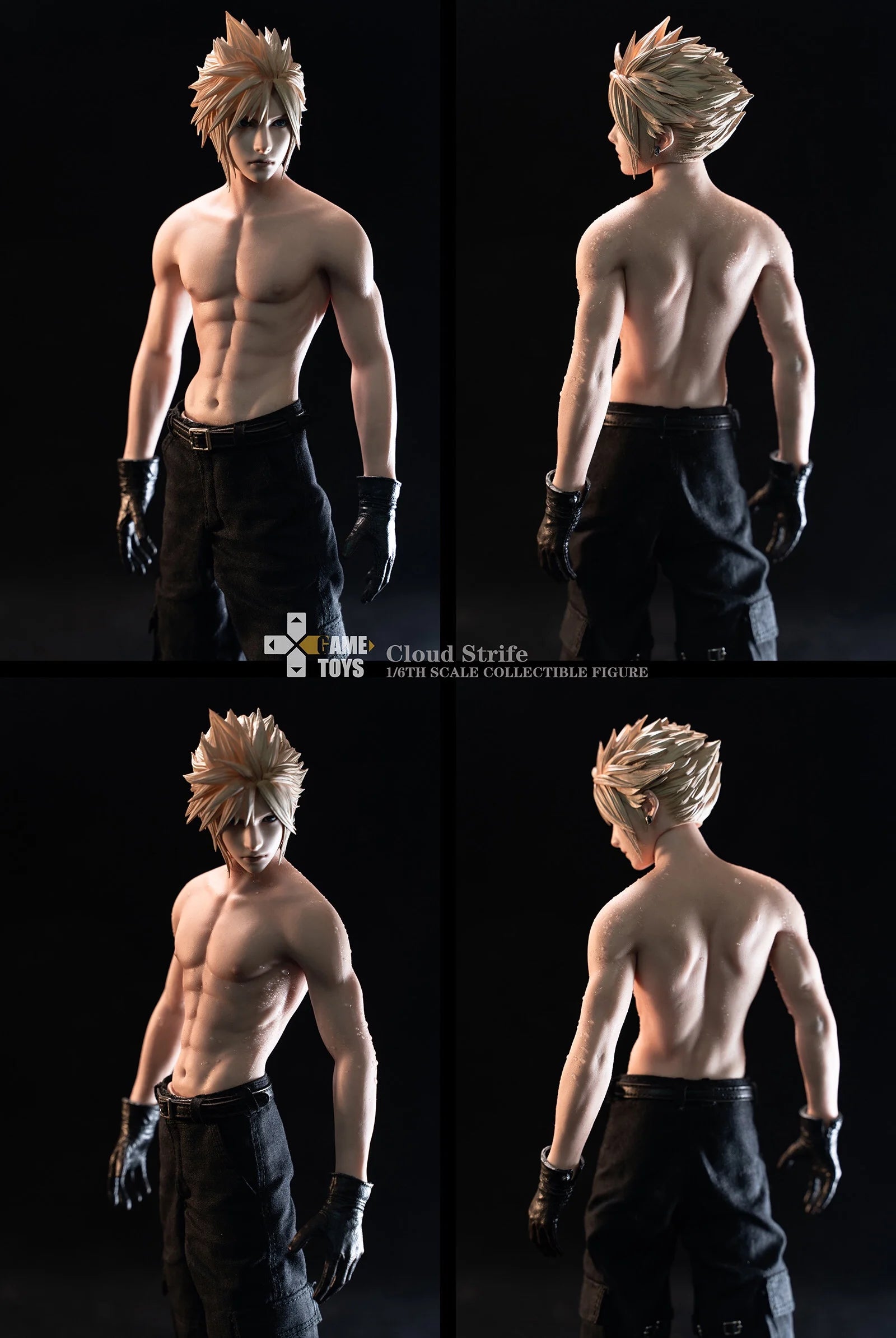 Original  FF7 AC Game toys GT-006A 1/6 Cloud Strife 1/6 Action Figure About 32CM