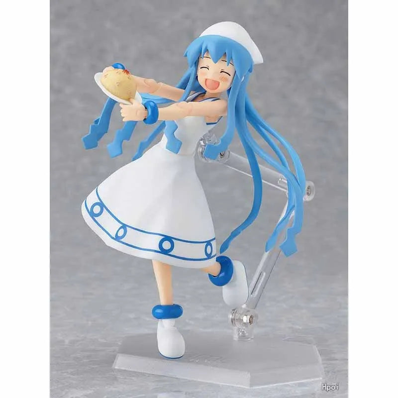 Authentic Ika Musume Collectible Figure 120mm Movable Proportional Model PVC ABS High Quality Anime Character Toy for Fans