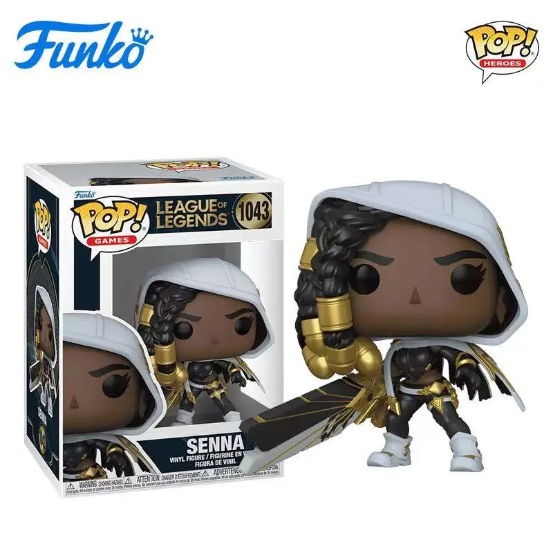 Jinx Action Figure Funko Pop League of Legends Series Vi Ekko Silco Figure Model Original Limited Edition Collectible Toy Gifts