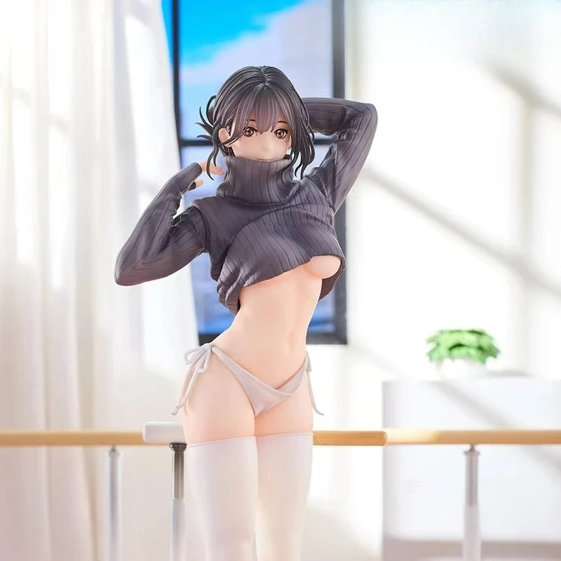 ENSOUTOYS Guitar Sister's Practice Room 1/7 24cm Anime Figures Bishoujo Doll Beautiful Model Ornament Toys Peripherals Boy Gift