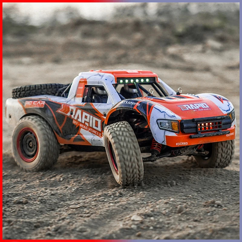 Rc Кола Off Road 4x4 50 км/ч или 75 км/ч Високоскоростна безчеткова моторна Monster Truck 1/16 Пустинни/Снежни състезателни колички за дрифт играчки за момчета