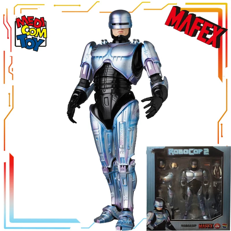 Medicom Toy Original MAFEX Finished Product Movable Exquisite Doll RoboCop Anime Action Figure Toys Model Festival Gift for Boys