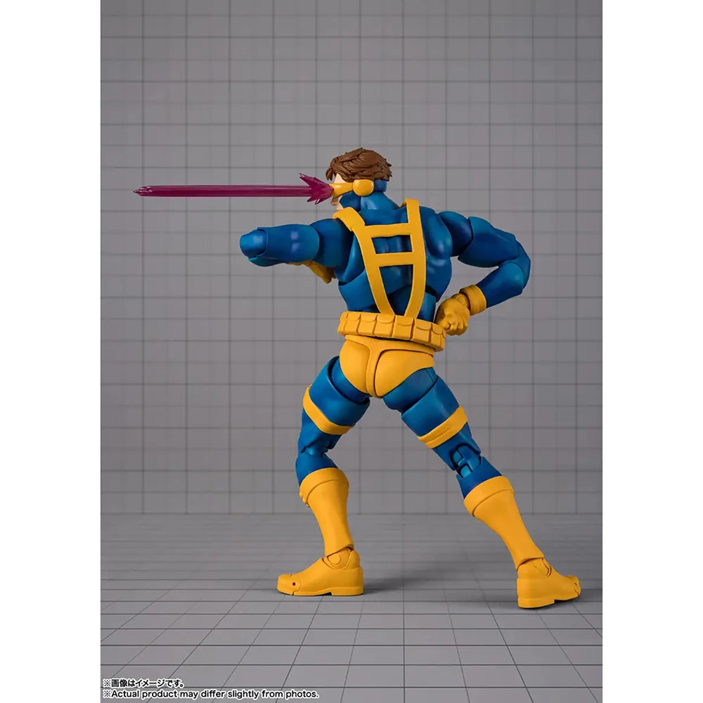 In-Stock Original BANDAI S.H.Figuarts X-Men Cyclops (Gamerverse) 14.5cm Collectible Action Comic Figure Model Ornament Toy Gifts