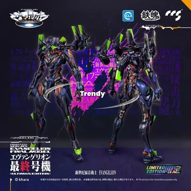 【100%Original 】CCS Final Model Limited Edition CCSTOYS Iron Soul Evangelion New Limited Edition Action Figure Doll Model