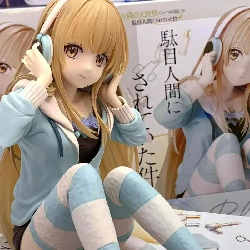 Bandai In Stock Original Banpresto Shiina Mahiru Pvc 16Cm Desktop Decoration Anime Action Figures Model Collection Toys Gifts