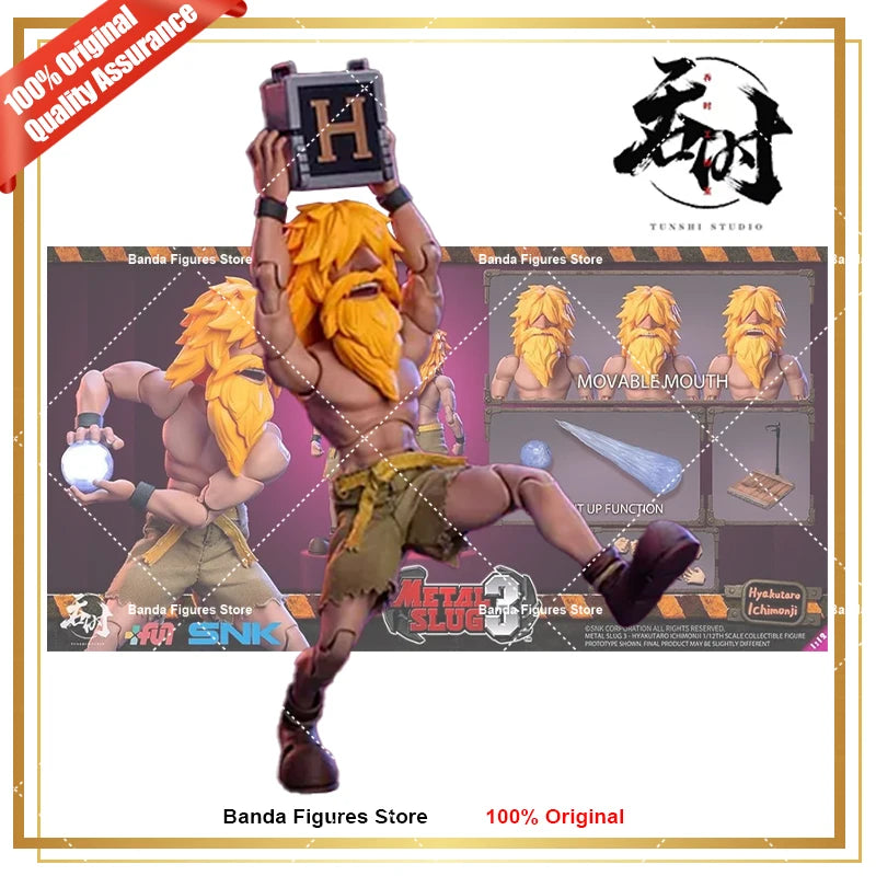 Original Tunshi Studio Metal Slug 3 Hyakutaro Ichimonji 1/12 Scale Figure In Stock Anime Action Collection Figures Model Toys