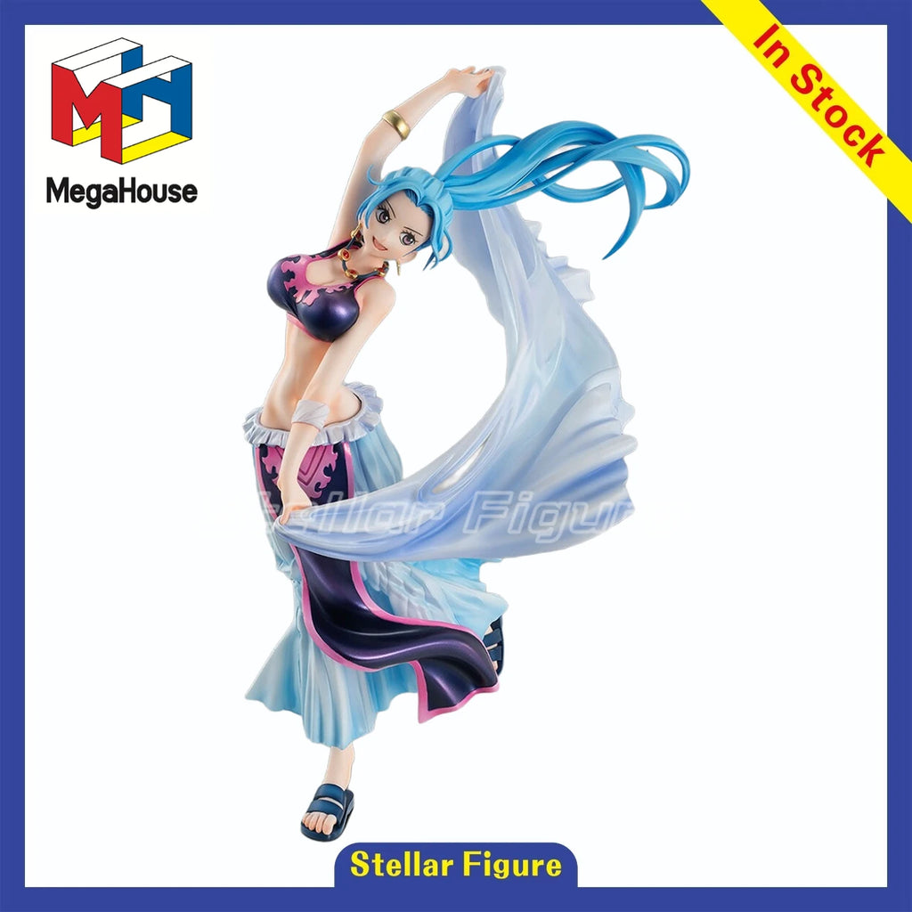 【SF】In Stock MegaHouse Portrait.Of.Pirates POP ONE PIECE Nefertari Vivi Figures Model Collection Gift