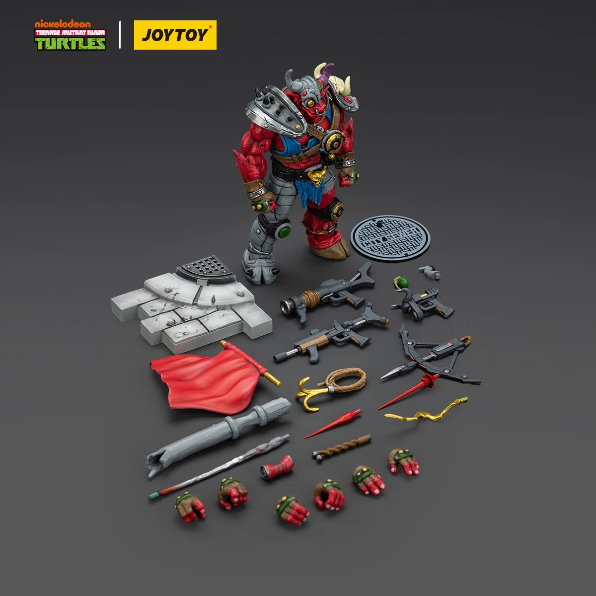 JOYTOY Ninja Turtles Soldier 18 Scale Action Figure Collectible Toy for Fans Shell Shocked Series in Stock