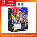Nintendo Switch OLED Video Game Console with Joy Con 7 inch OLED Screen 64GB White/Blue Red Support TV Tabletop Handheld Mode
