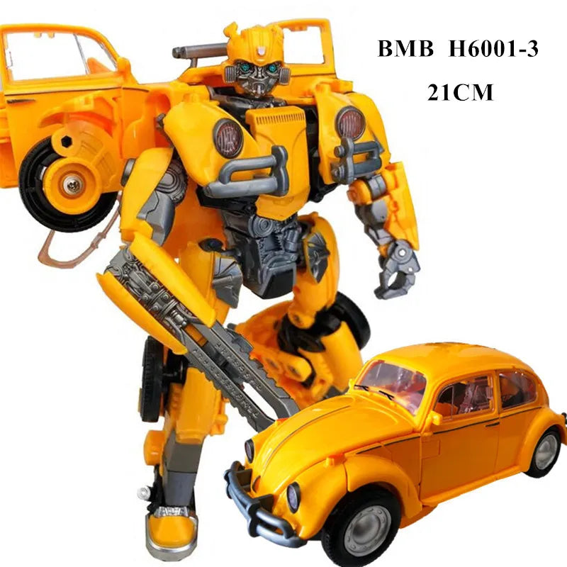 Deformable Toys BMB New 21CM Transformation Boy Robot Car Anime Action Figures Deformation Truck Model Kids Gift H6001-3 SS38