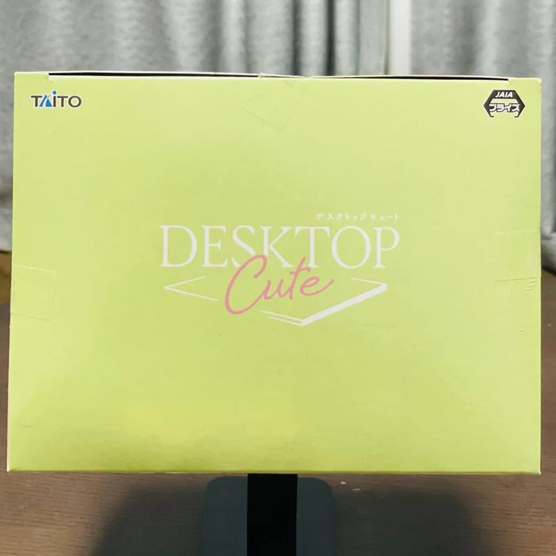 В наличност TAiTO Desktop Cute Hatsune Miku ~Cherry Pillow Ver.~ PVC 13CM Аниме екшън фигурки Модел Колекция играчка