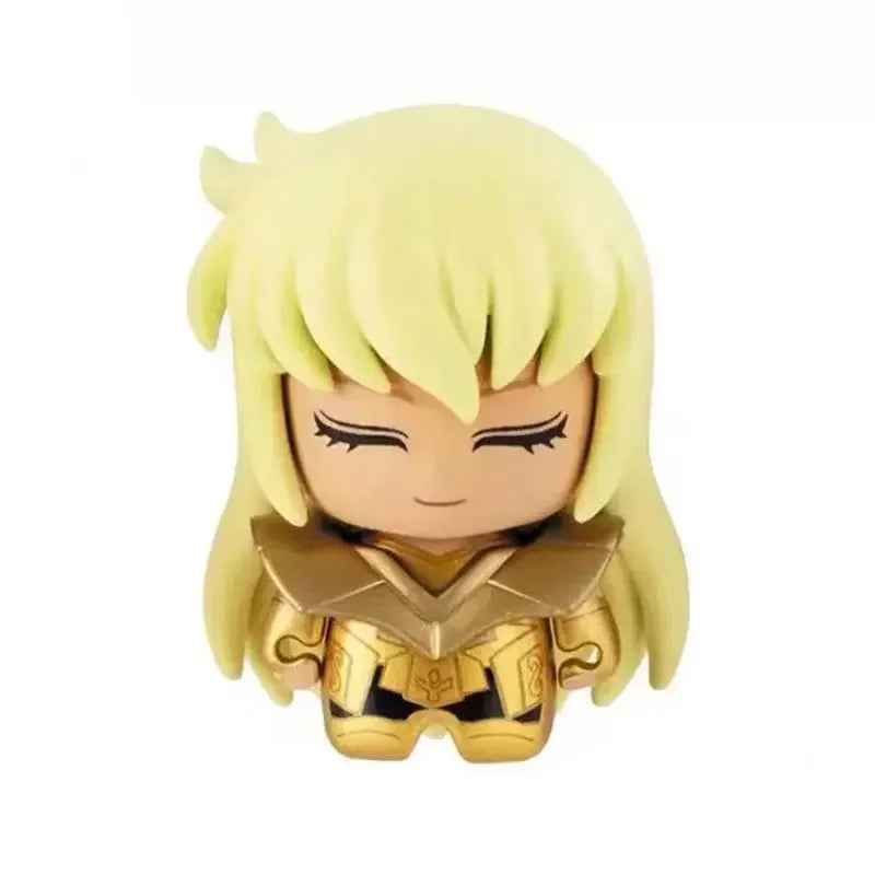 Bandai Genuine Saint Seiya Series Gashapon 1 Series 2 Golden Twelve Saints Anime Figure Collectible Ornaments Toys New in Shelf
