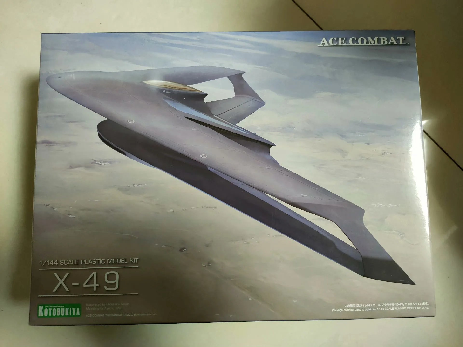 In Stock Kotobukiya ADF KP648 KP649 KP470 KP612 ACE COMBAT Assembly Original  Model Collection Action Fighter Toy 1/144