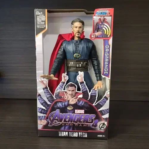 Hasbro Action Figure The Avengers Hero Sound and Light Version 12 Inch 30 Cm Doctor Strange Doll Model Multi-joint Movable Toy