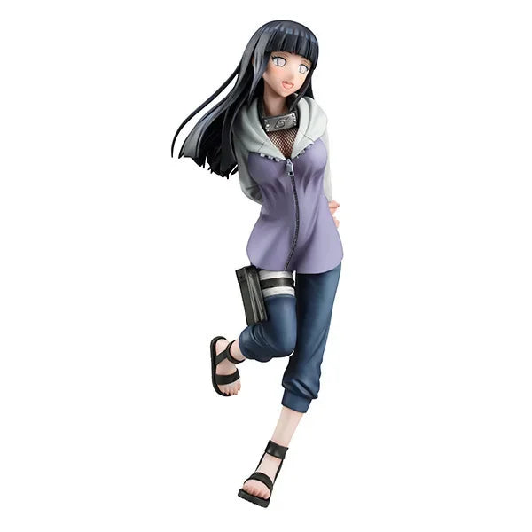 Neue 21 cm Puppenmodell Uzumaki Naruto Anime Figuren Haruno Sakura Hyuga Hinata PVC Figuren Sammlung Dekoration Kinderspielzeug Geschenke