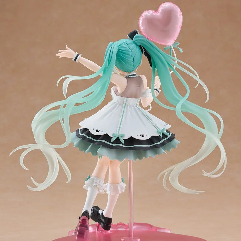 Original TAITO Hatsune Miku Birthday Party 2025 AMP Figure Ver. Anime Action Model Collectible Toys Gift