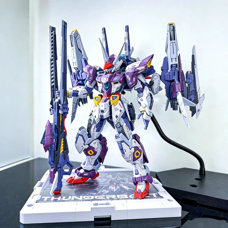 IN ERA 1/100 Thunder Mecha Model Kit Action Figures High Detail Frame Assembly Toy With Water Decals Desktop Ornament Boy Gift