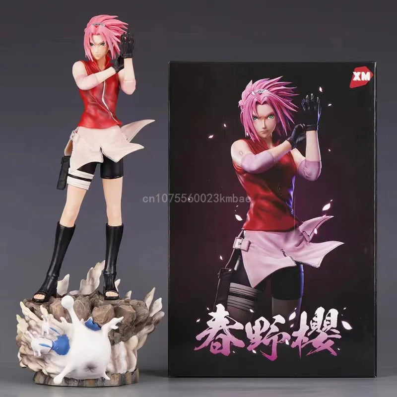NEW Naruto Haruno Sakura Figures  PVC Action Figures 35cm Model Collection Statue Decoration Girl GK Exquisite Birthday Toy Gift
