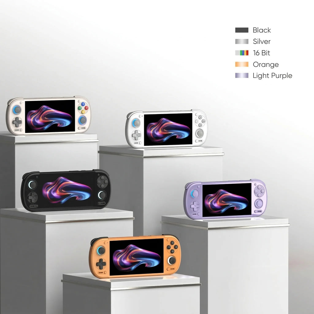 Retroid Pocket 6 Handheld Game Console 5.5" AMOLED 120Hz Screen 4K 60fps DP Output Snapdragon 8 Gen 2 Processor 27W Fast Charge