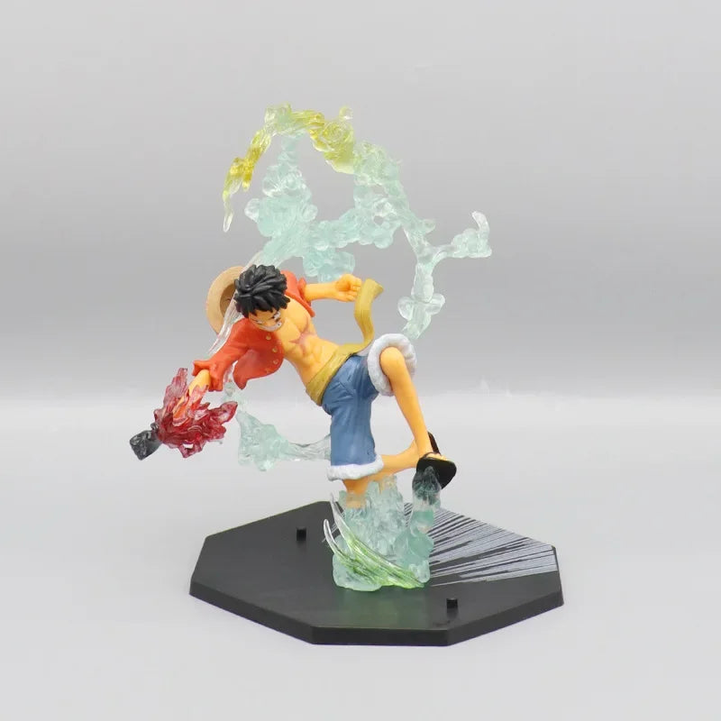 One Piece Аниме Маймуна·D·Луфи Ророноа Асо PVC екшън модел колекция готина каскадьорска фигурка играчка подарък