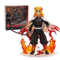 Anime Figure Figma Demon Slayer Tanjiro Kamado Nezuko Agatsuma Zenitsu Kyojuro Rengoku Action Figure Model Collection Toys Gifts