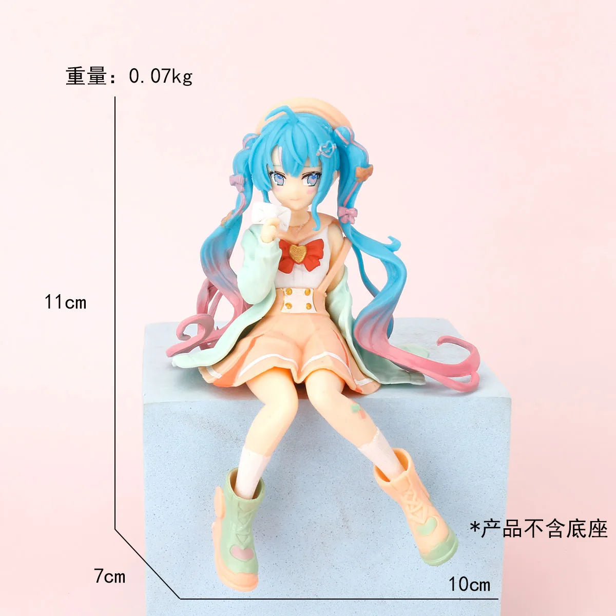 Miku Sakura Lolita Bunny Ears Girl Pillow Miku Swimming Ring Pajamas Rem Rabbit Hug Qiong Mei Figure Anime Cosplay Cushion Doll