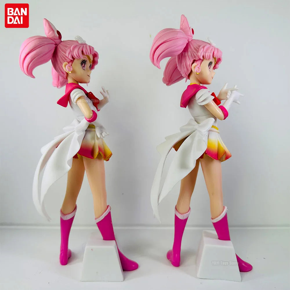 17cm Pretty Guardian Sailor Moon Cosmos Anime Figure The Movie Glitter Glamours Super Sailor Chibi Moon Action Figurine Toy Gift