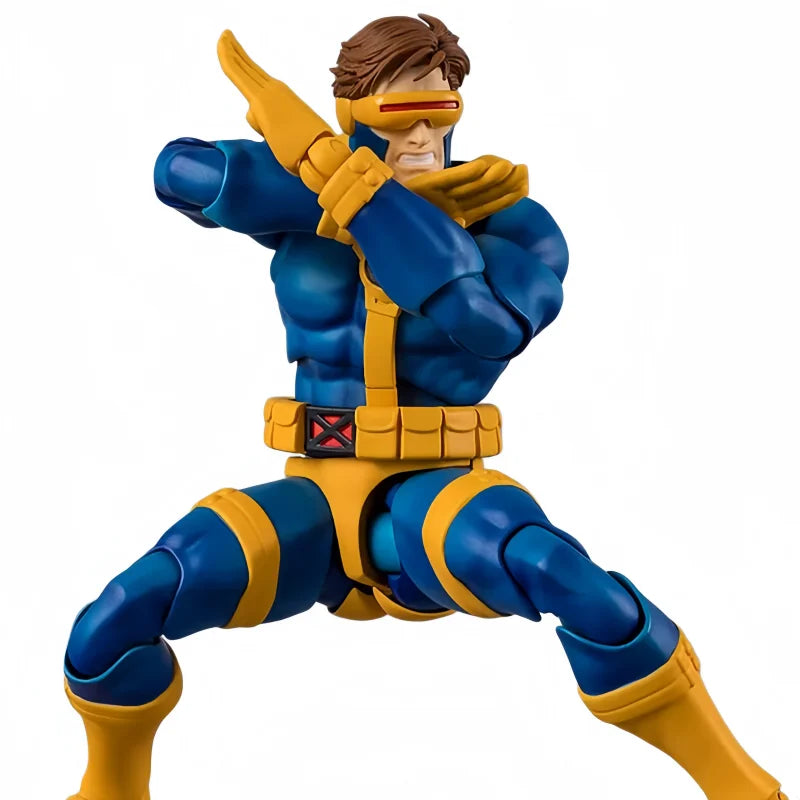 BANDAI 1/12  S.H.Figuarts X-men Cyclops GAMERVERSE Action Figures Toy Collection PVC Models Anime Figure Joint Doll Toy Gift