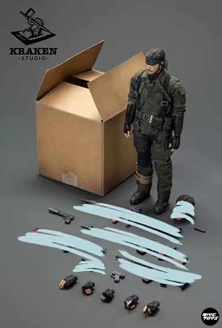 Pre-Order KRAKEN Metal Gear Solid Venom Snake 1/12 Scale Action Figure Anime Model Toy Doll Gift Hobby Collectible