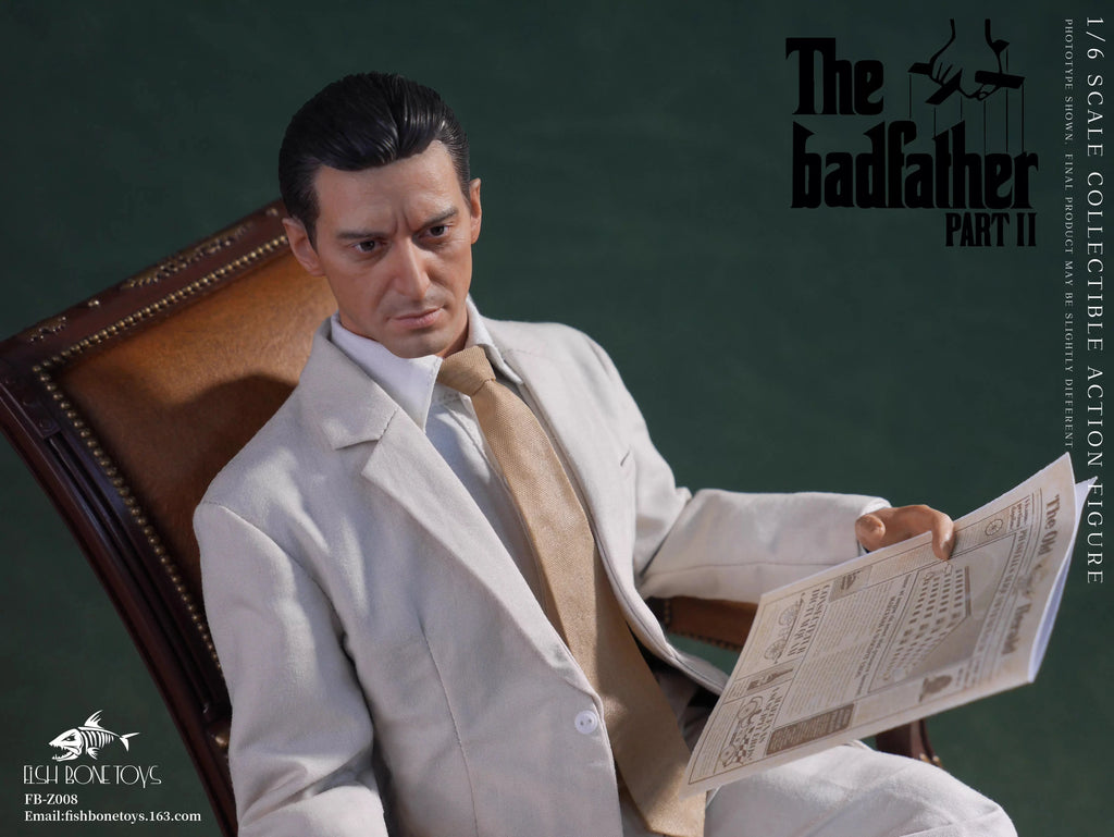 FISH BONETOYS 1/6 FB-Z008 Young Al Pacino Actor Action Figure 12inches Flexible Collection Doll