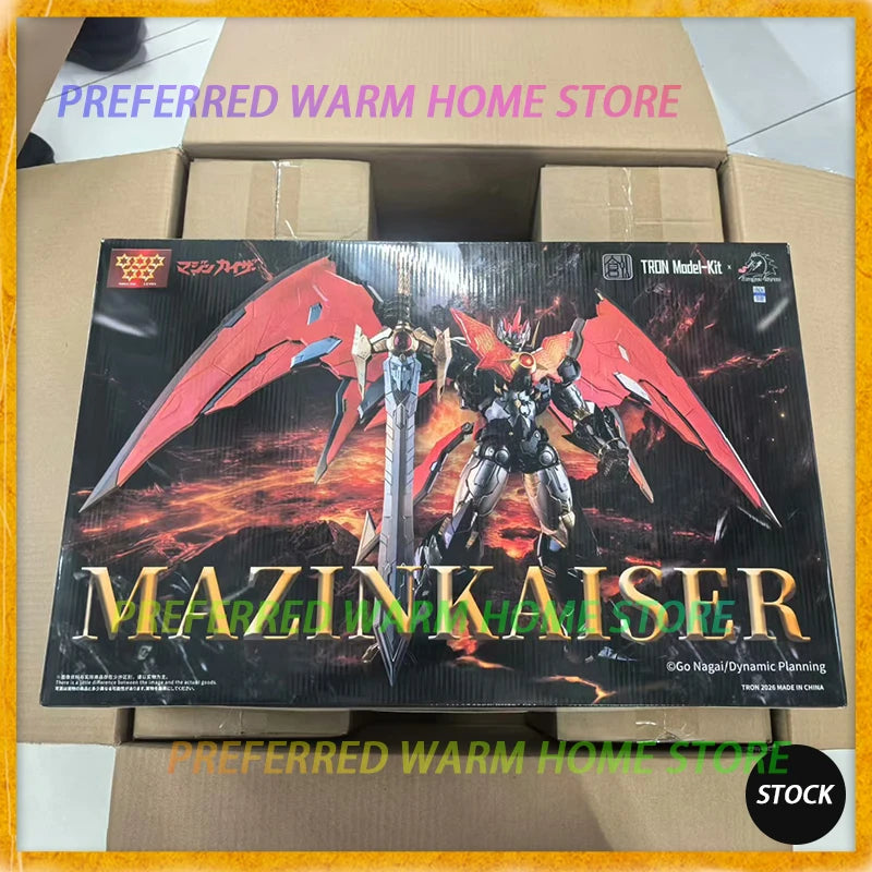 In Stock TRON Model-kit MAZINKAISER  Assemble Movability Model Toys With Alloy skeleton