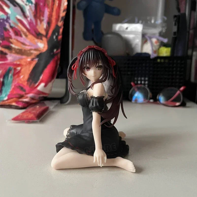 24cm KDcolle Date A Live Kurumi Tokisaki Anime Girl Figure Date A Bullet Yatogami Tohka Action Figure Adult Sexy Model Doll Toys