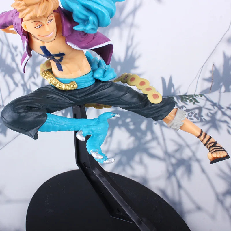 One Piece 15 cm Marco Anime-Actionfigur Iu Unsterbliche Vögel Gk Modell PVC-Statue Spielzeug Sammlerstück Zimmerdeko Puppe Geschenk