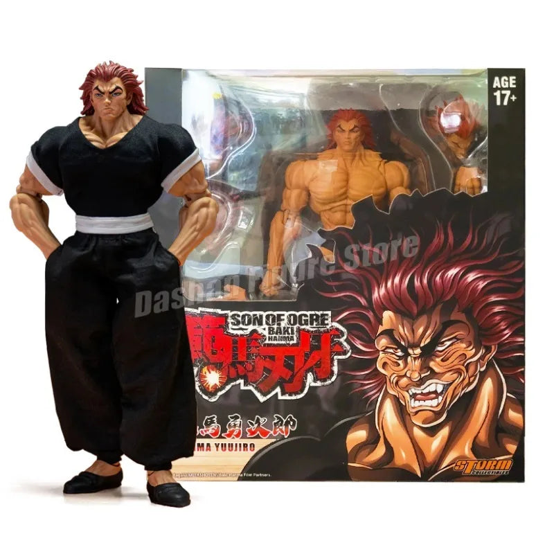 ST Baki Hanma, Sohn des Ogers, Actionfigur, Hanma Yuujiro, Figur Ko Fighting, PVC-Kollektion, Anime Yujiro-Figuren, Modell, Spielzeug, Geschenke