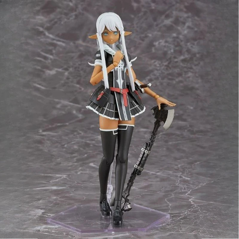 Max Factory Original PLAMAX Series《Divine Wing Demon War Knight Emi Asmodeus GO-02》Action Figure Assembly Model Toys Collectible