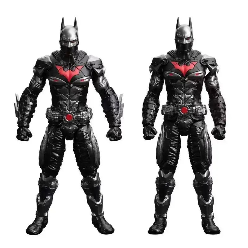 Hot F5 Roundd Culture Batman Series Model Doll Arkham Knight Deathstroke Red Hood Desktop Model Toys Doll Festival Gift