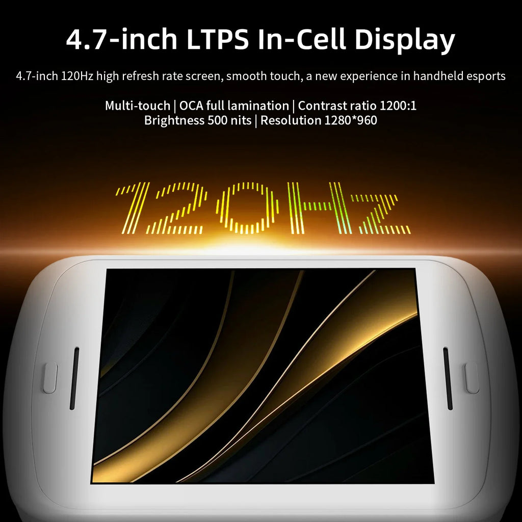 ANBERNIC RG Slide RGSlide Retro Handheld Game Console Video Gaming Player 4.7-inch Screen Android13 120HZ PSP PS2 Game Gifts AI