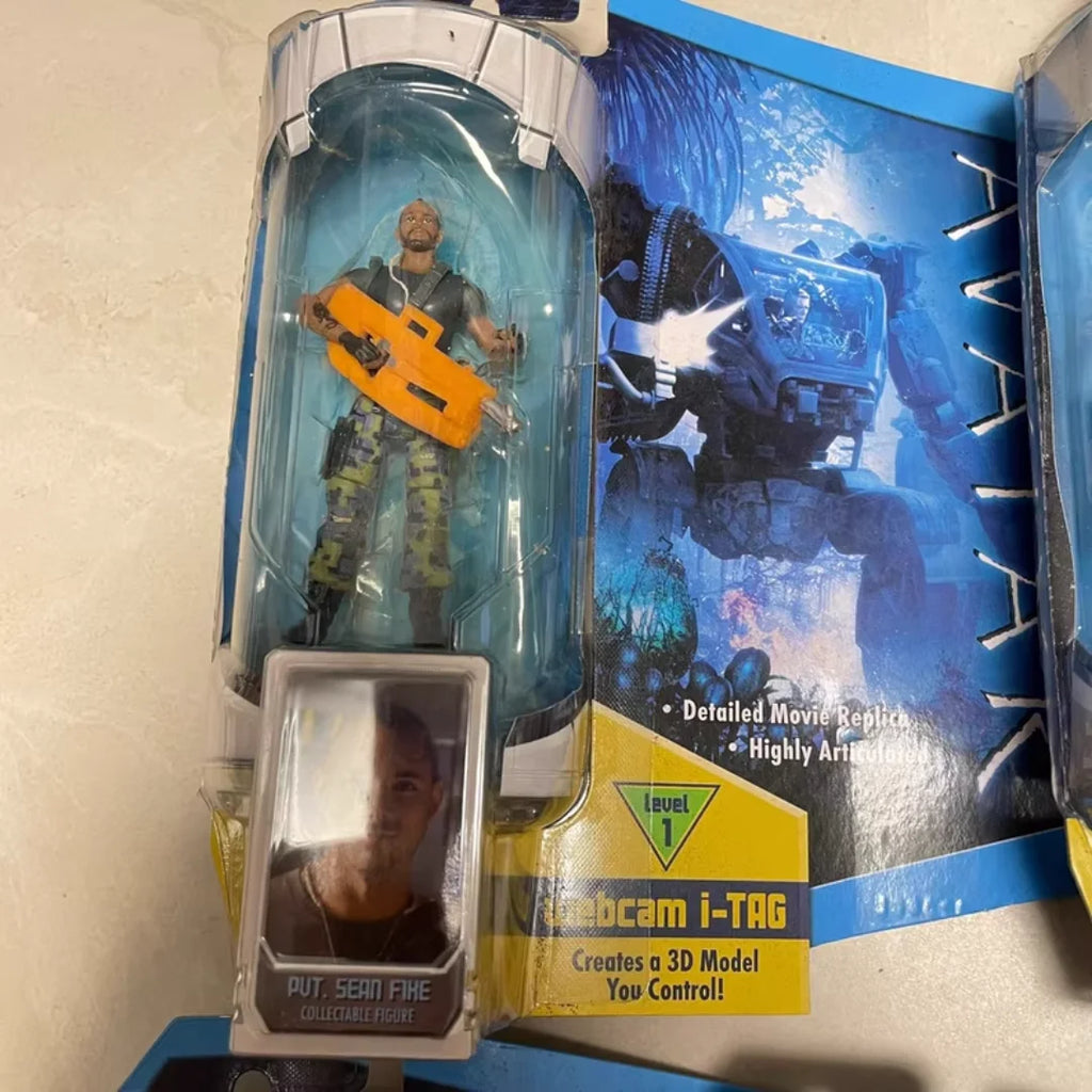 Avatar Colonel Quaritch 3.75-Inch Highly Articulated Figure - 2009 Rare Out-of-Print Vintage, Brand New Sealed