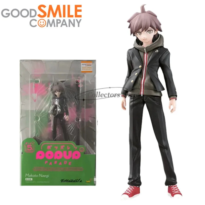 Genuine Original GSC POP UP PARADE Danganronpa: Trigger Happy Havoc Naegi Makoto Anime Model Dolls Statuette Toy Ornament Gift