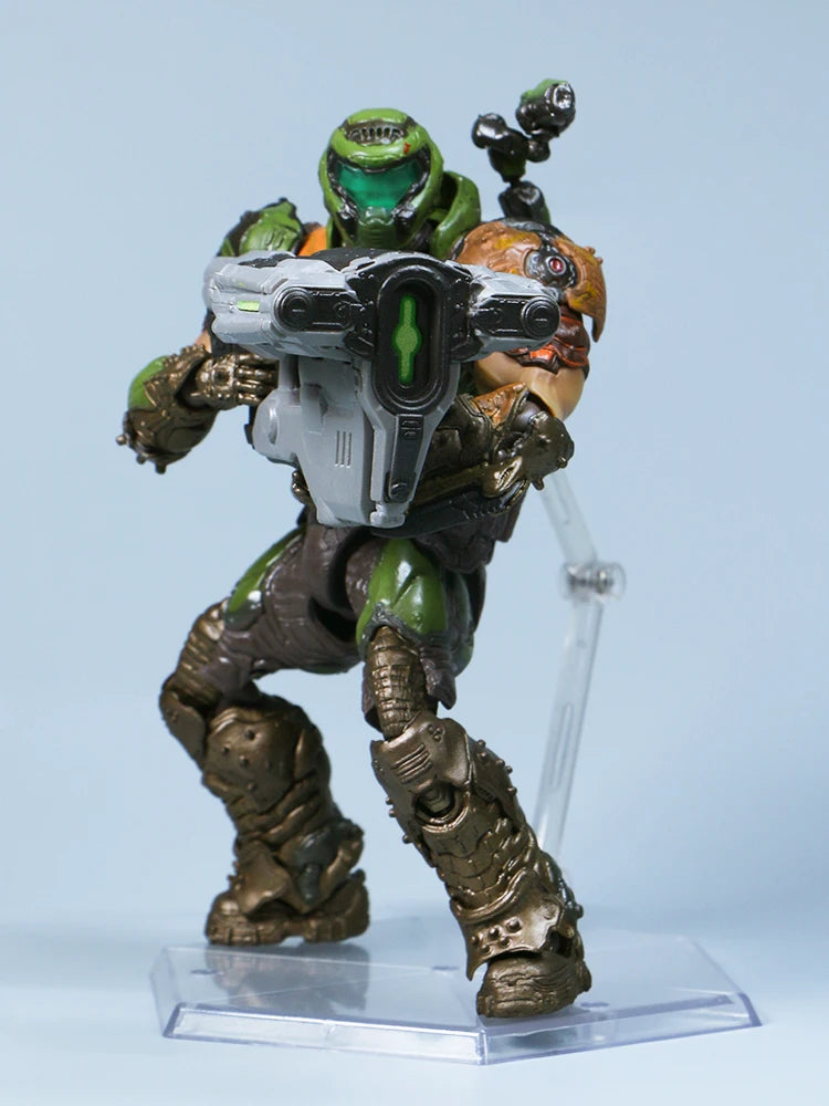 Doom Figma Doom Eternal SP-140 Doom Guy Doom Slayer 1/12 16CM  Action Figure Collection Game Model Statue Anime Movable Toy Gift